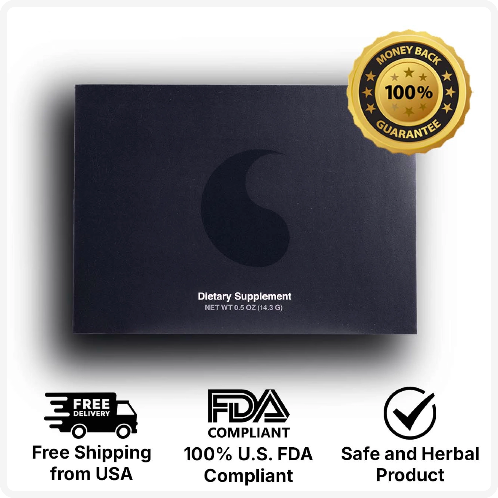 Ejavol dietary supplement box with money-back guarantee